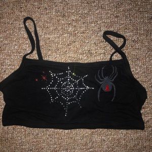 Spiderweb bralette top